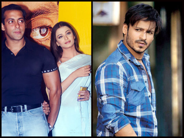 Aishwarya Rai Vivek Oberoi Salman Khan