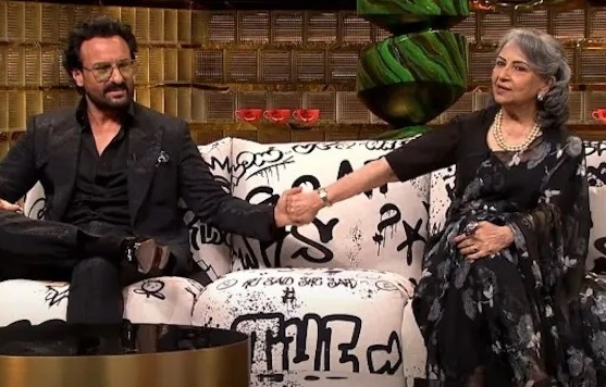 Saif Ali Khan Sharmila Tagore Koffee With Karan